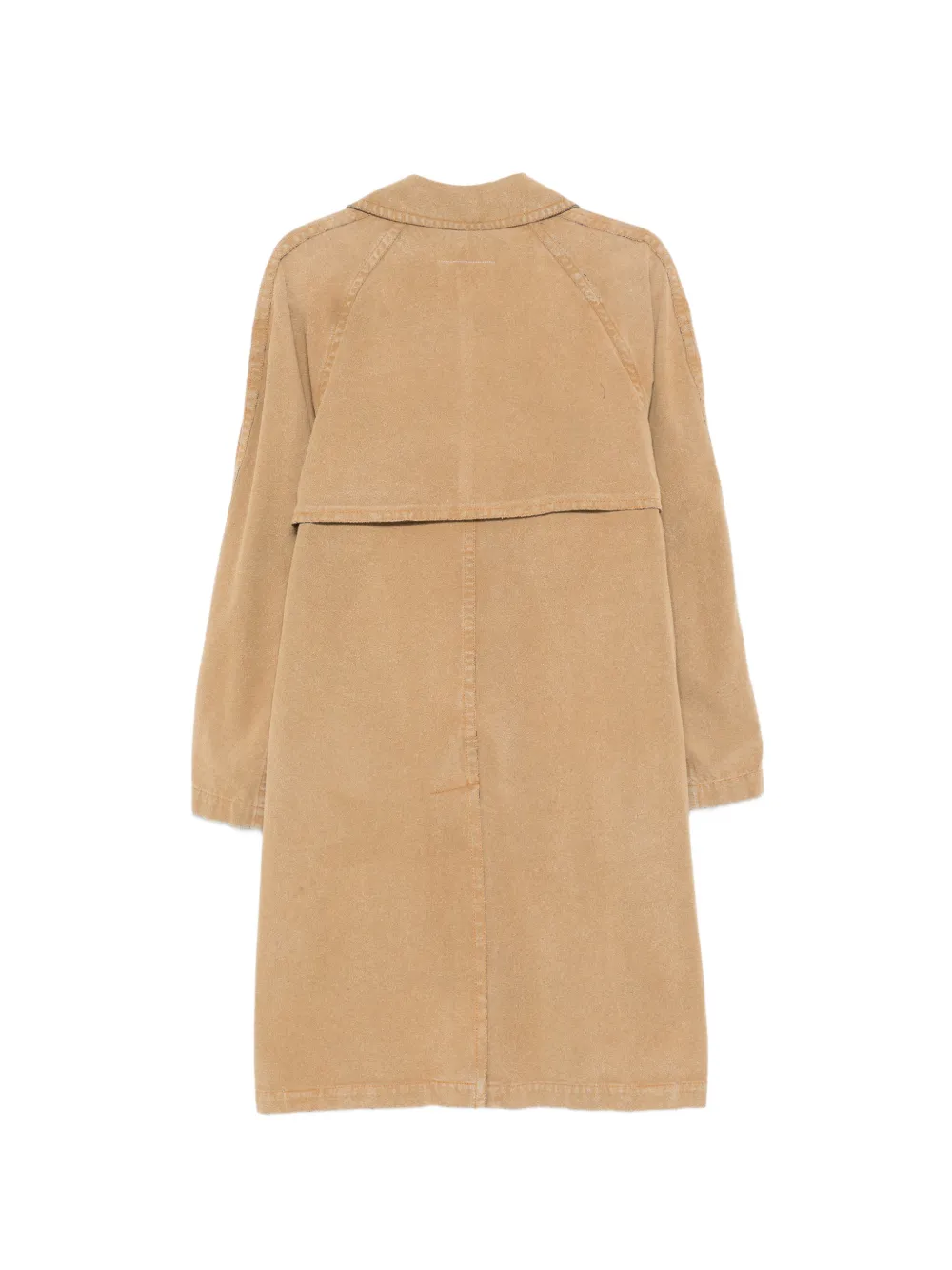  Mm6 Maison Margiela Button-up Coat - Neutrals 