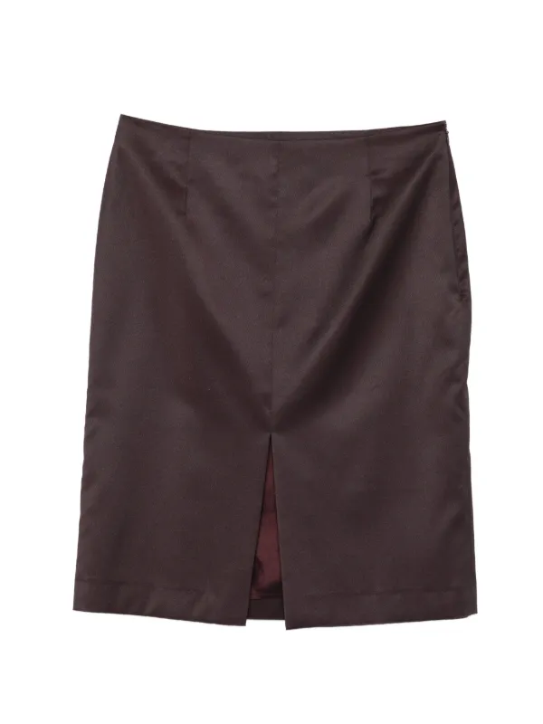 OUR LEGACY Siren Front-split Skirt in Purple