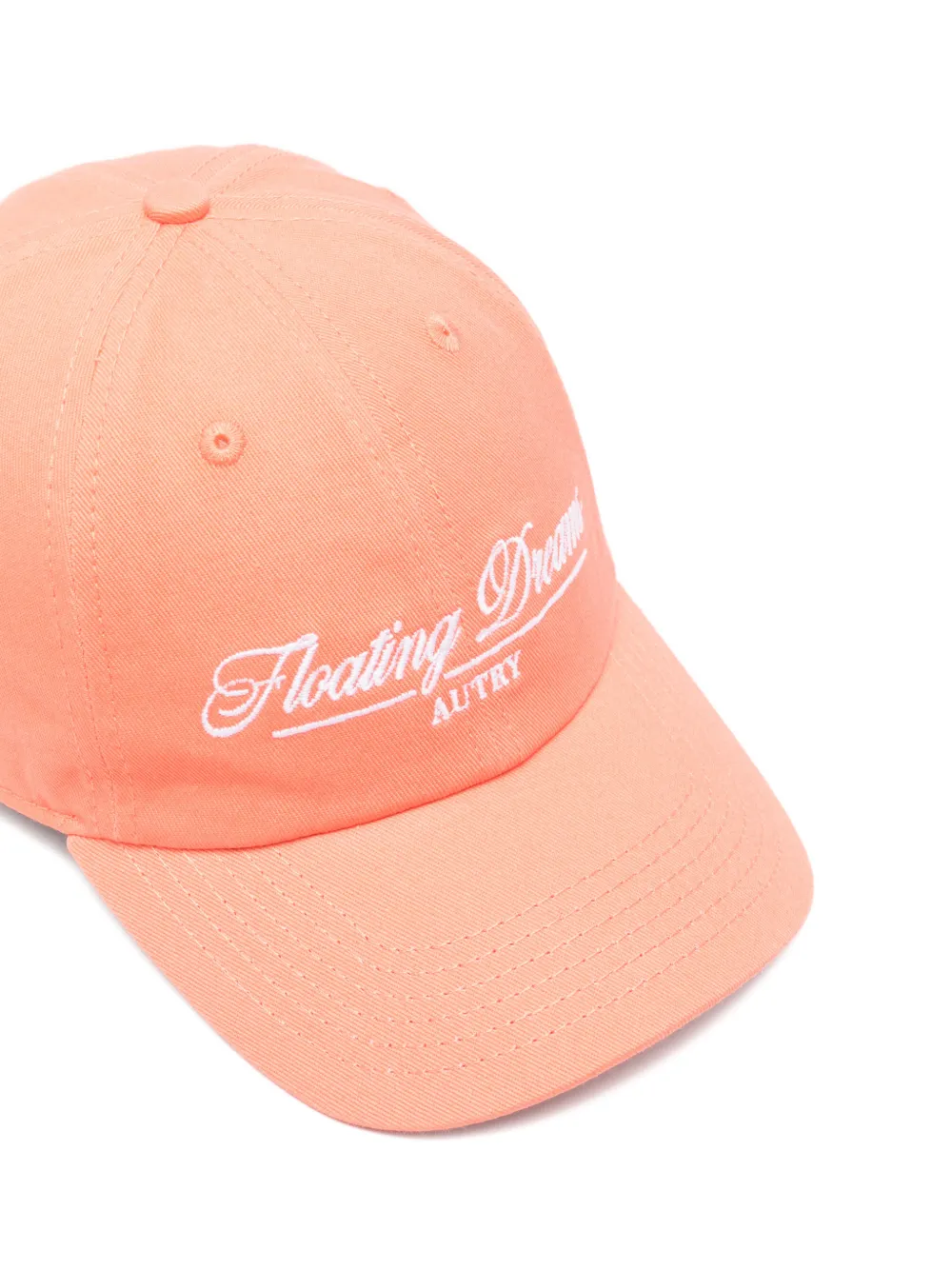  Autry Embroidered Cap - Orange 