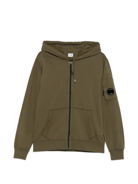 C.P. Company hoodie con bolsillo canguro y cierre
