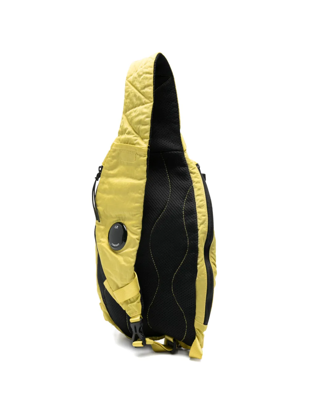  C.p. Company Quilted Drawstring Backpack - Yellow 