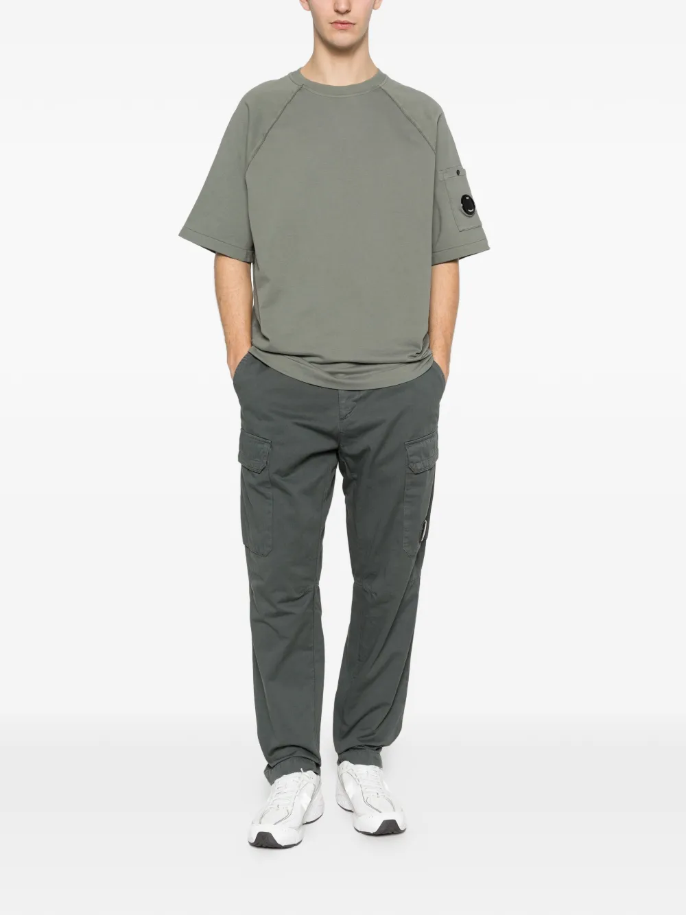 C.P. Company pocket-sleeve T-shirt - Grigio