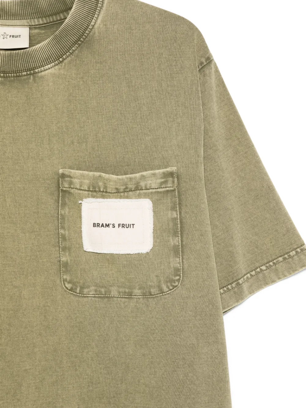  Bram’s Fruit Chest-pocket T-shirt - Green 