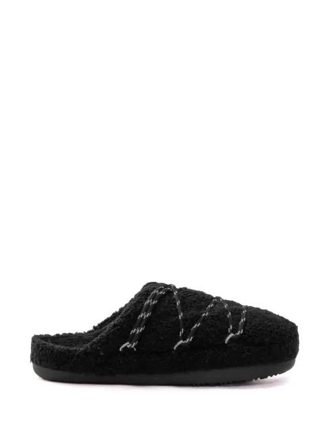 Moon Boot Teddy lace-up slippers