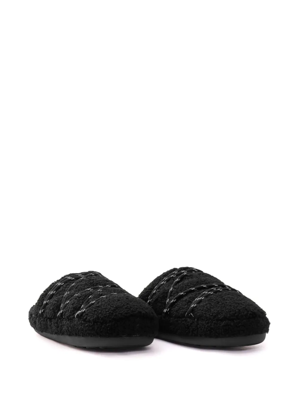  Moon Boot Slippers Teddy - Nero 