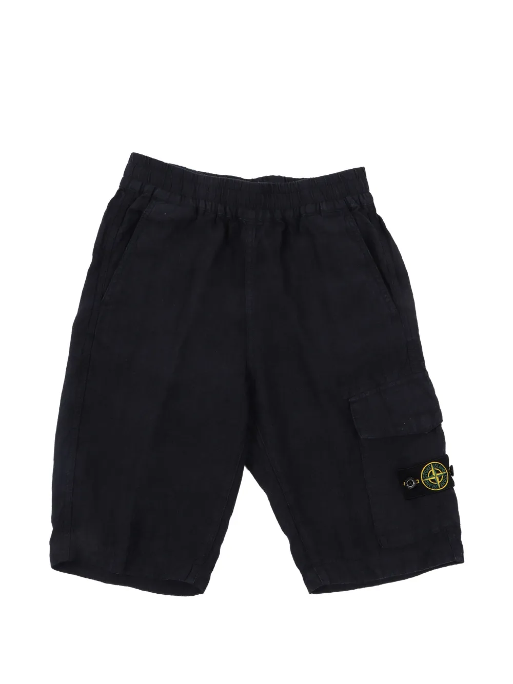 Stone Island Junior regular cargo shorts - Blau