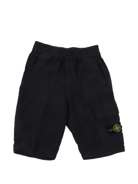 Stone Island Junior cargo-shorts