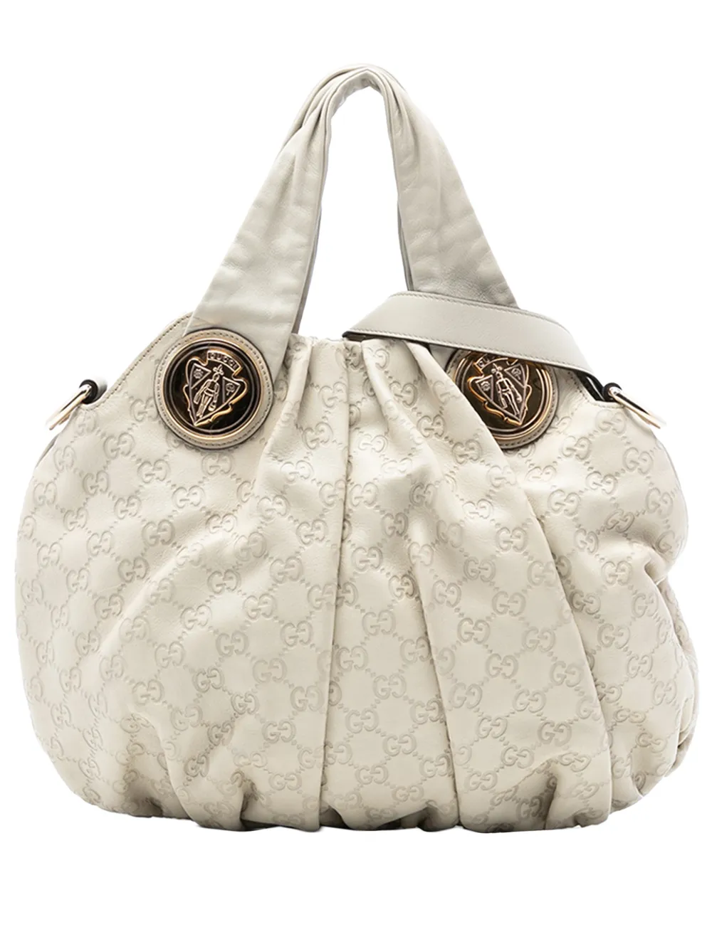 Gucci Pre-Owned 2016-2025 Medium Guccissima Hysteria satchel - Marrone