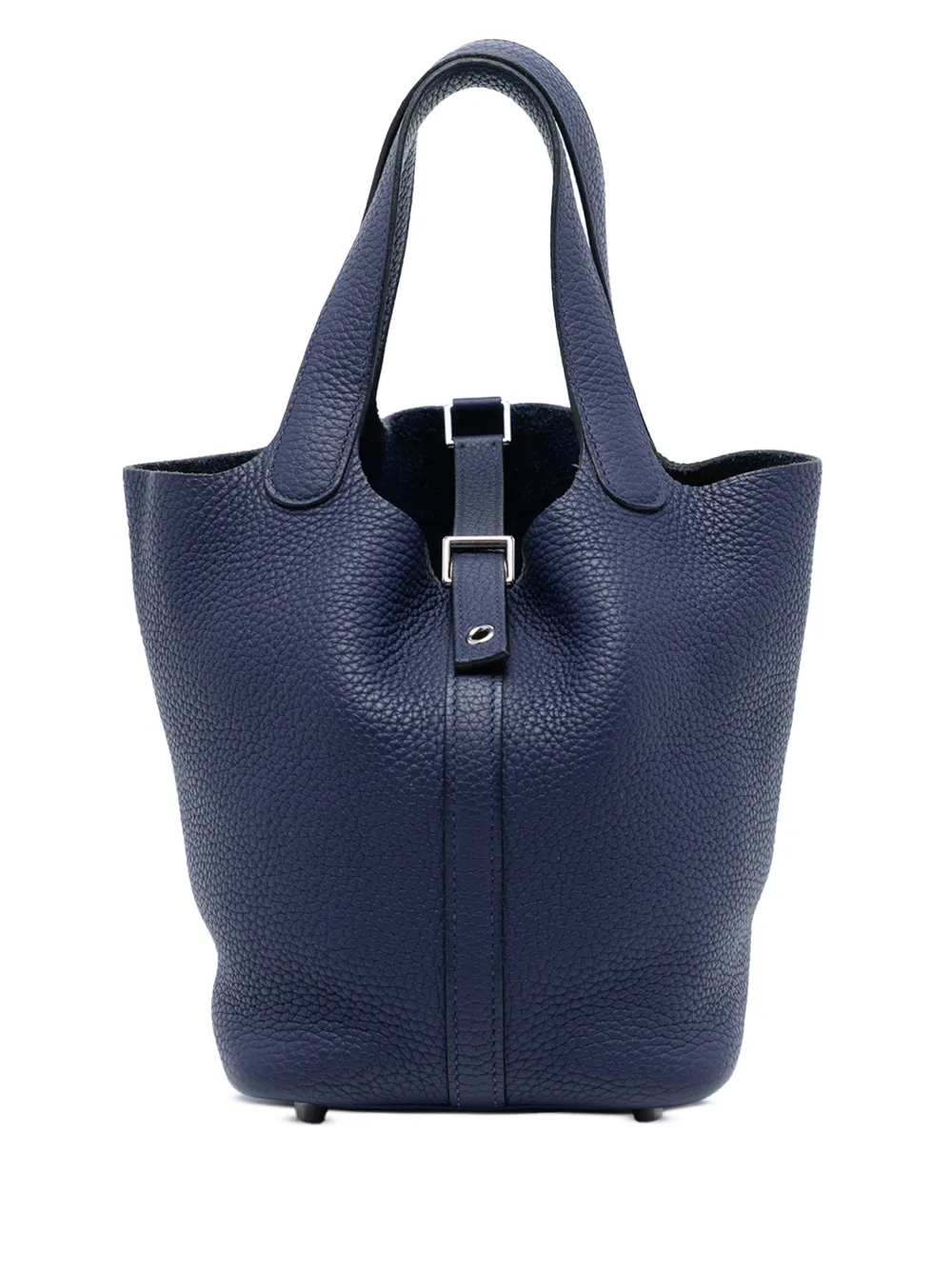 Hermès Pre-Owned 2019 Clemence Picotin Lock 18 handbag - Blu