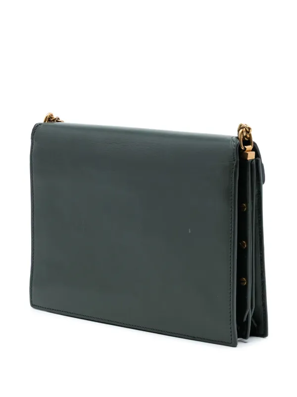 Saint Laurent Pre-Owned 2019 スムースカーフ モノグラム カサンドラ 