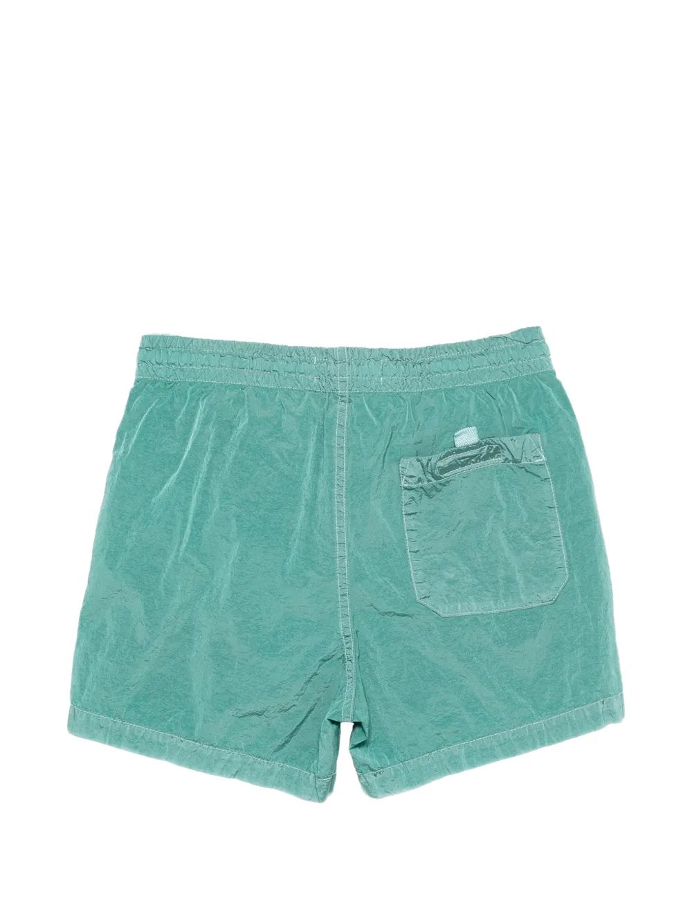 Side-Stripe Logo Patch Swimwear
