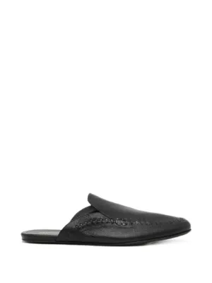 Ann Demeulemeester Urbi ステッチ ローファー | ブラック | FARFETCH JP