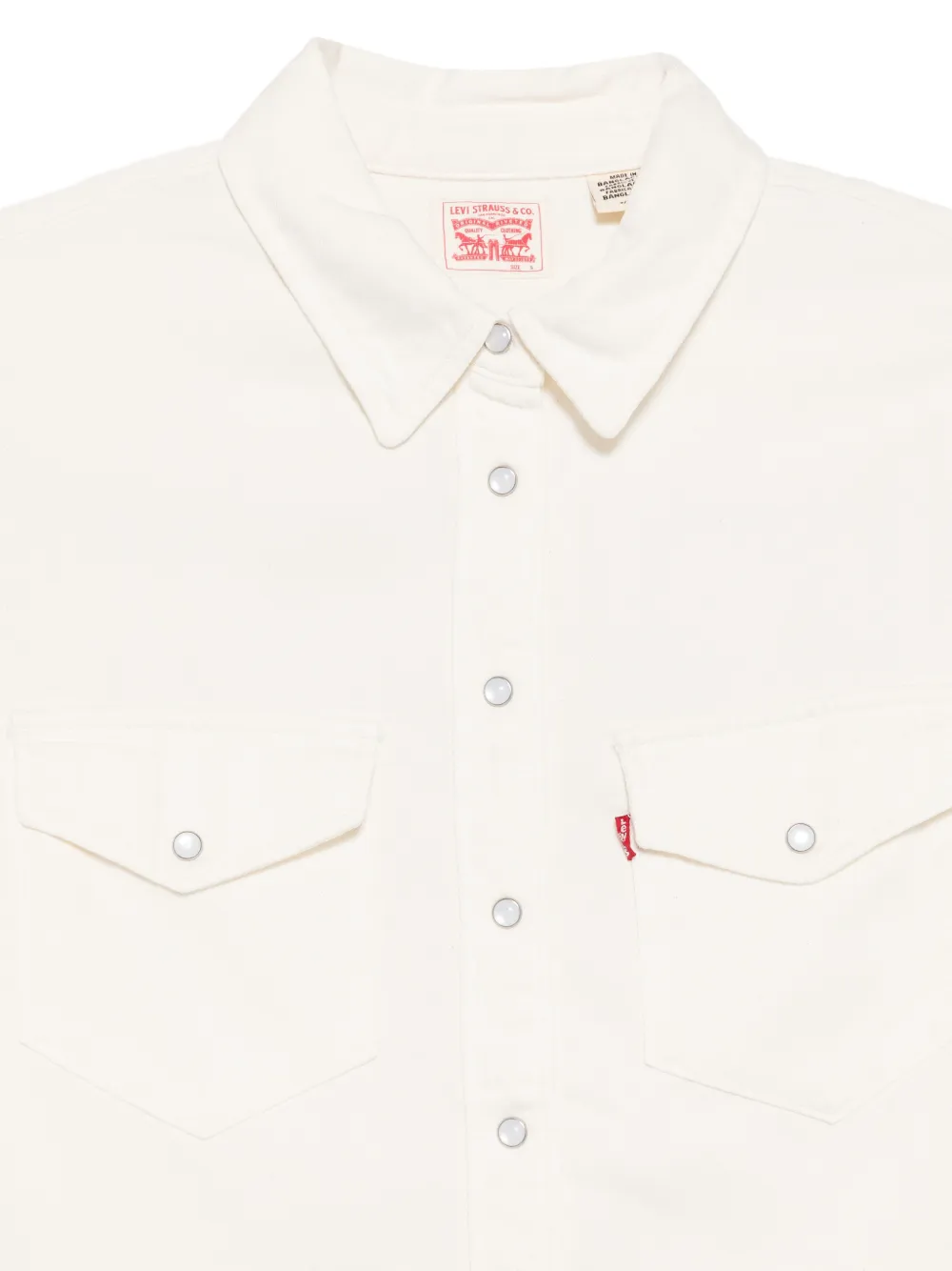  Levi's Camicia Con Tasca - Bianco 