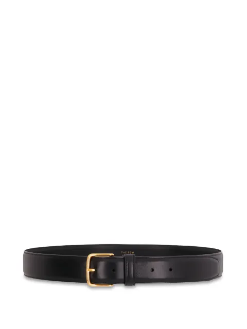 The Row leather belt