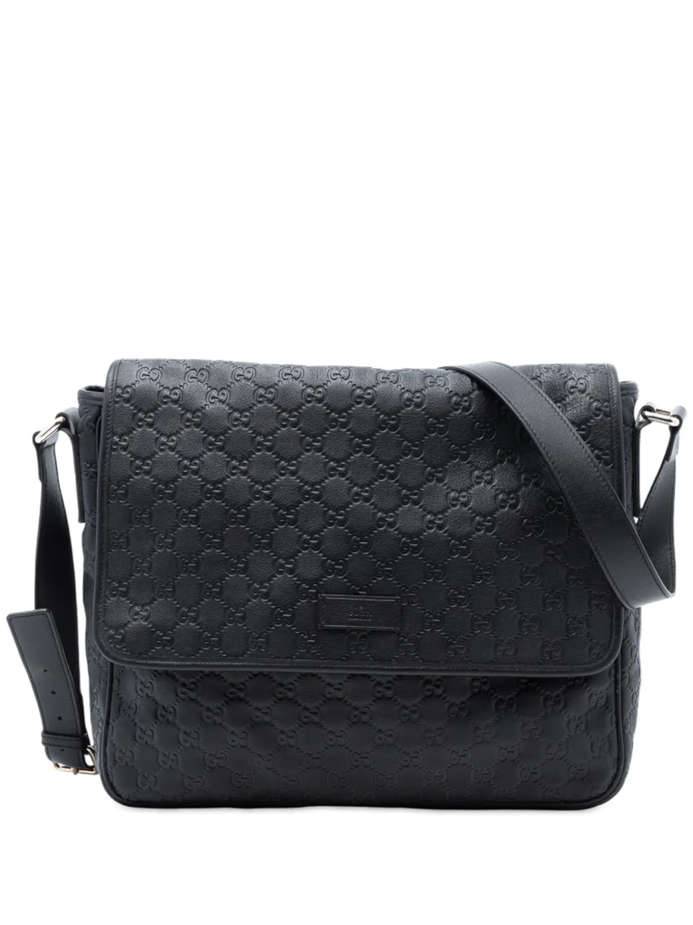 Gucci Pre-Owned 2016-2025 Guccissima crossbody bag - Nero