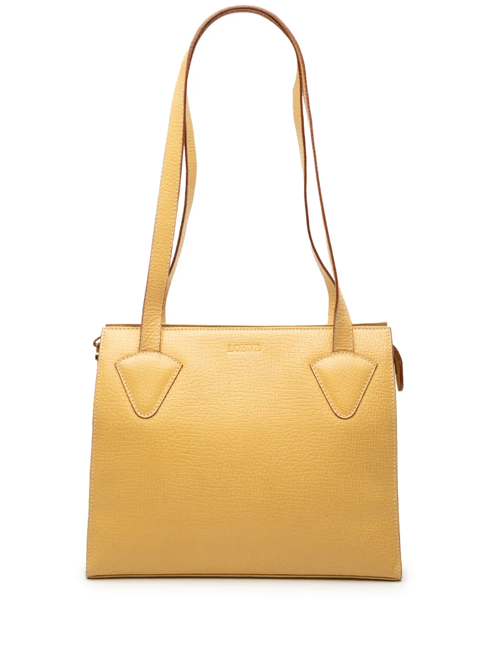 Loewe Pre-Owned 2000-2025 Leather tote bag - Giallo