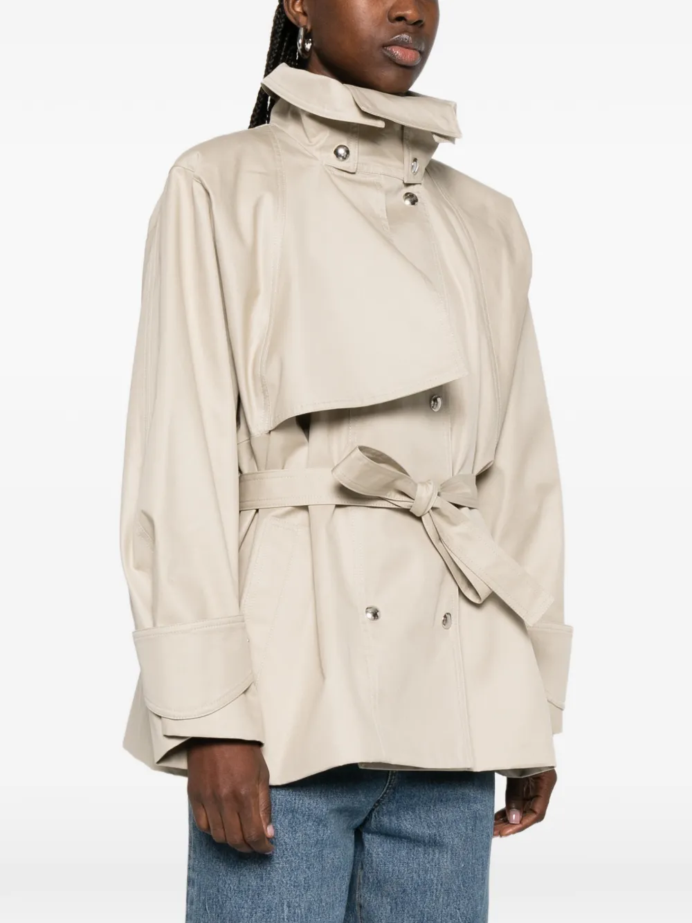  Iro Ralya Belted Jacket - Neutrals 