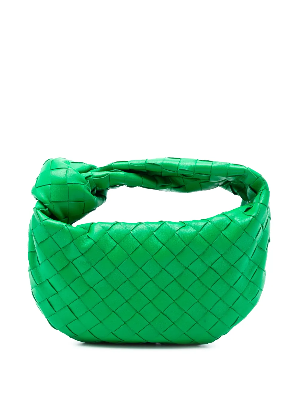 Bottega Veneta Pre-Owned 2012-2025 Mini Nappa Intrecciato Jodie hobo bag - Verde