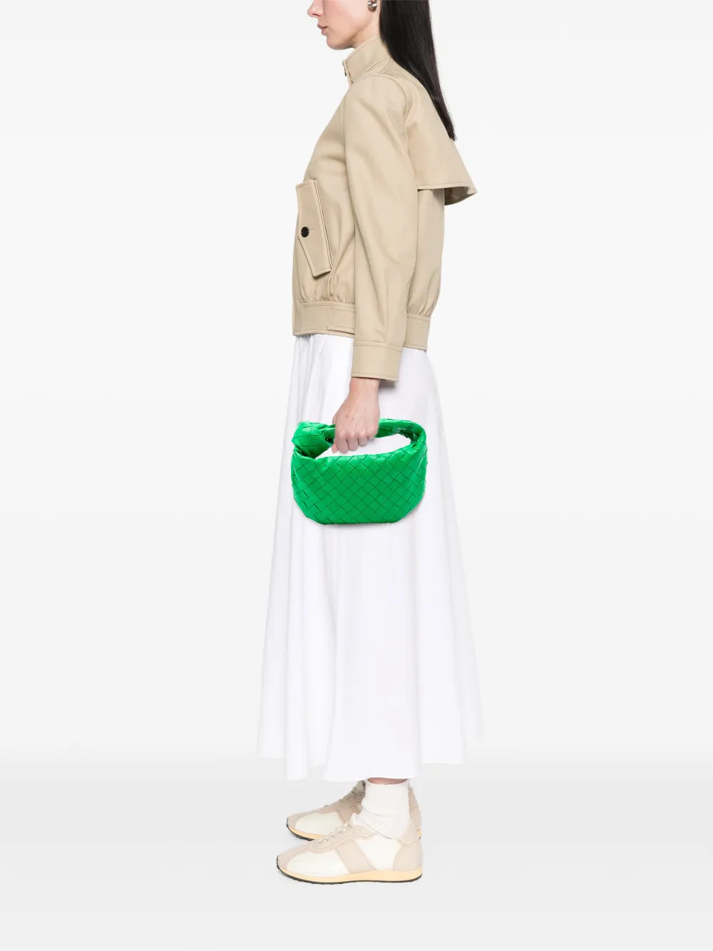 2012-2025 Mini Nappa Intrecciato Jodie Hobo Bag