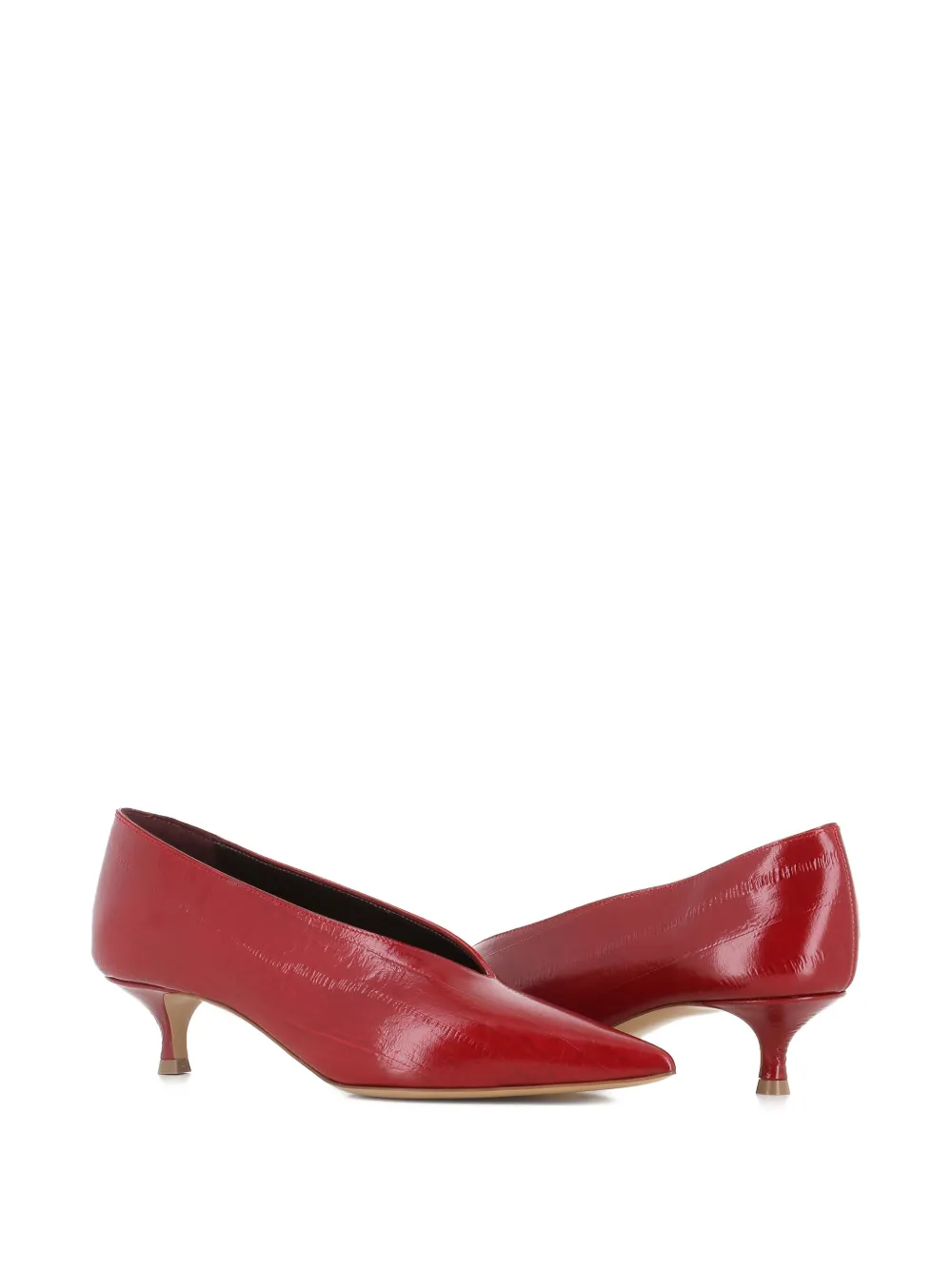 Le Monde Beryl Babouche pumps Rood