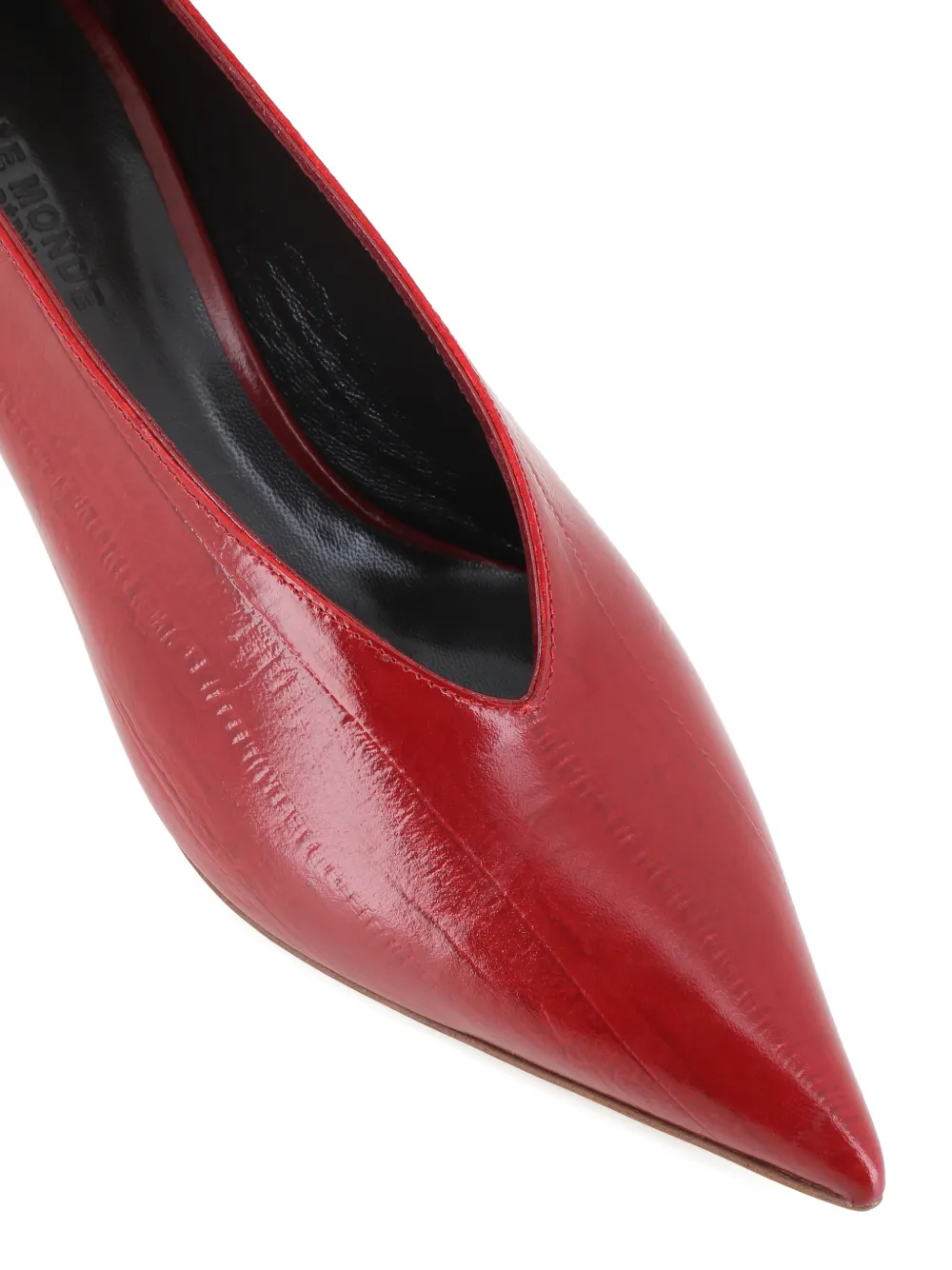 Le Monde Beryl Babouche pumps Rood
