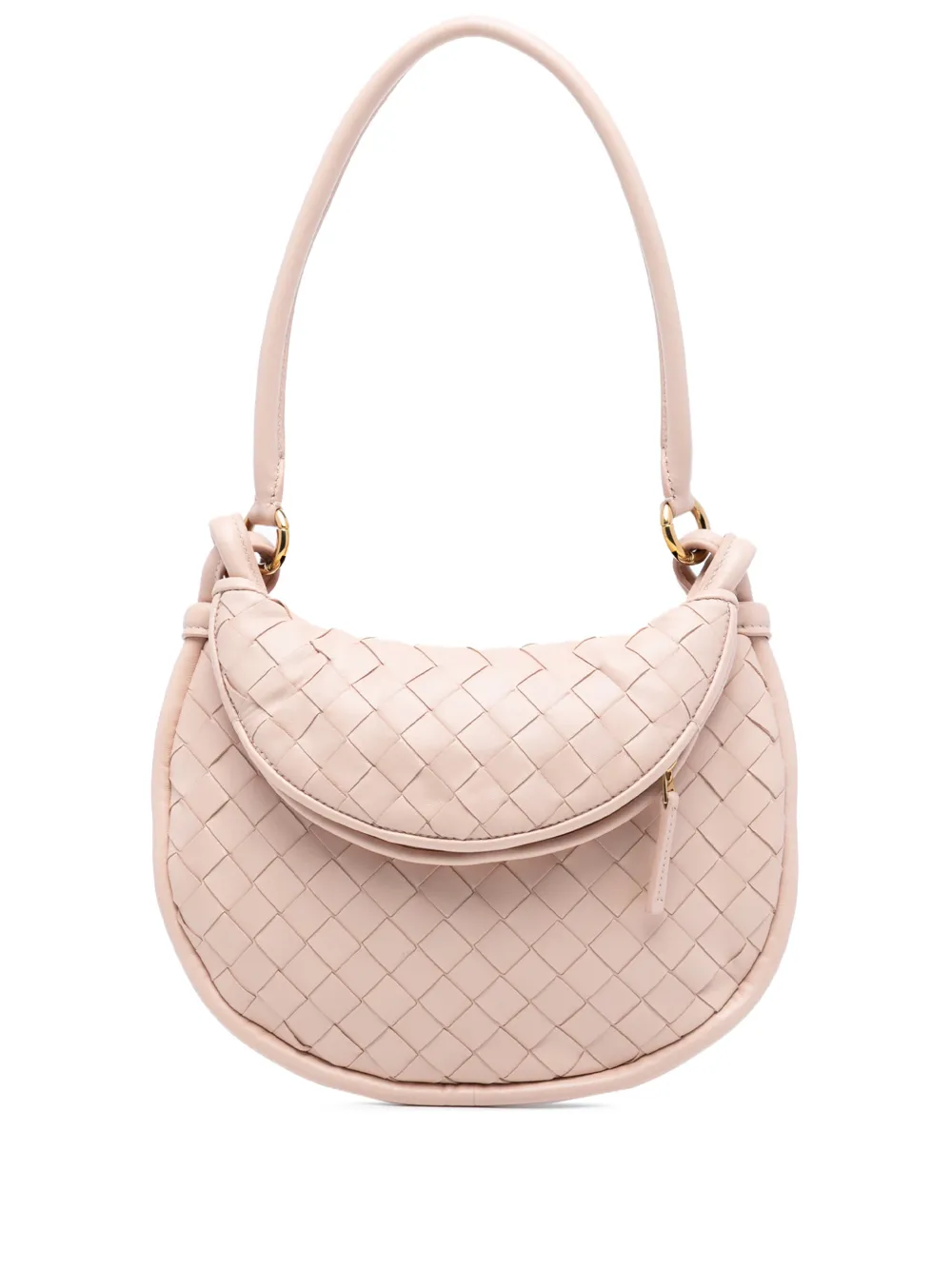 Bottega Veneta Pre-Owned 2012-2025 Small Nappa Intrecciato Gemelli hobo bag - Rosa