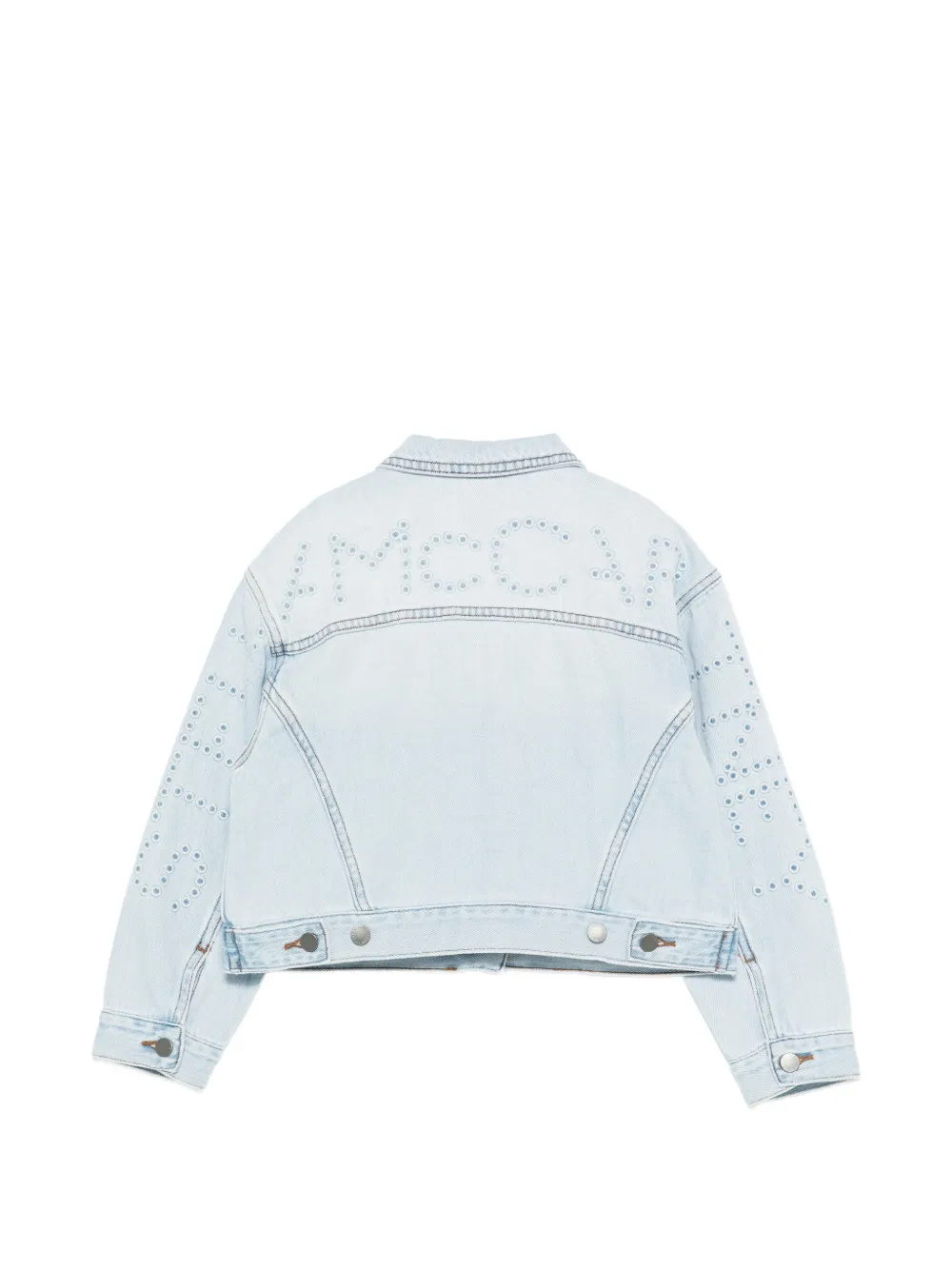  Stella Mccartney Kids Button-fastening Jacket - Blue 