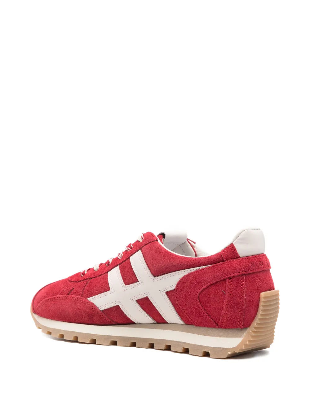 Hogan 86er side stripe trainers Rood