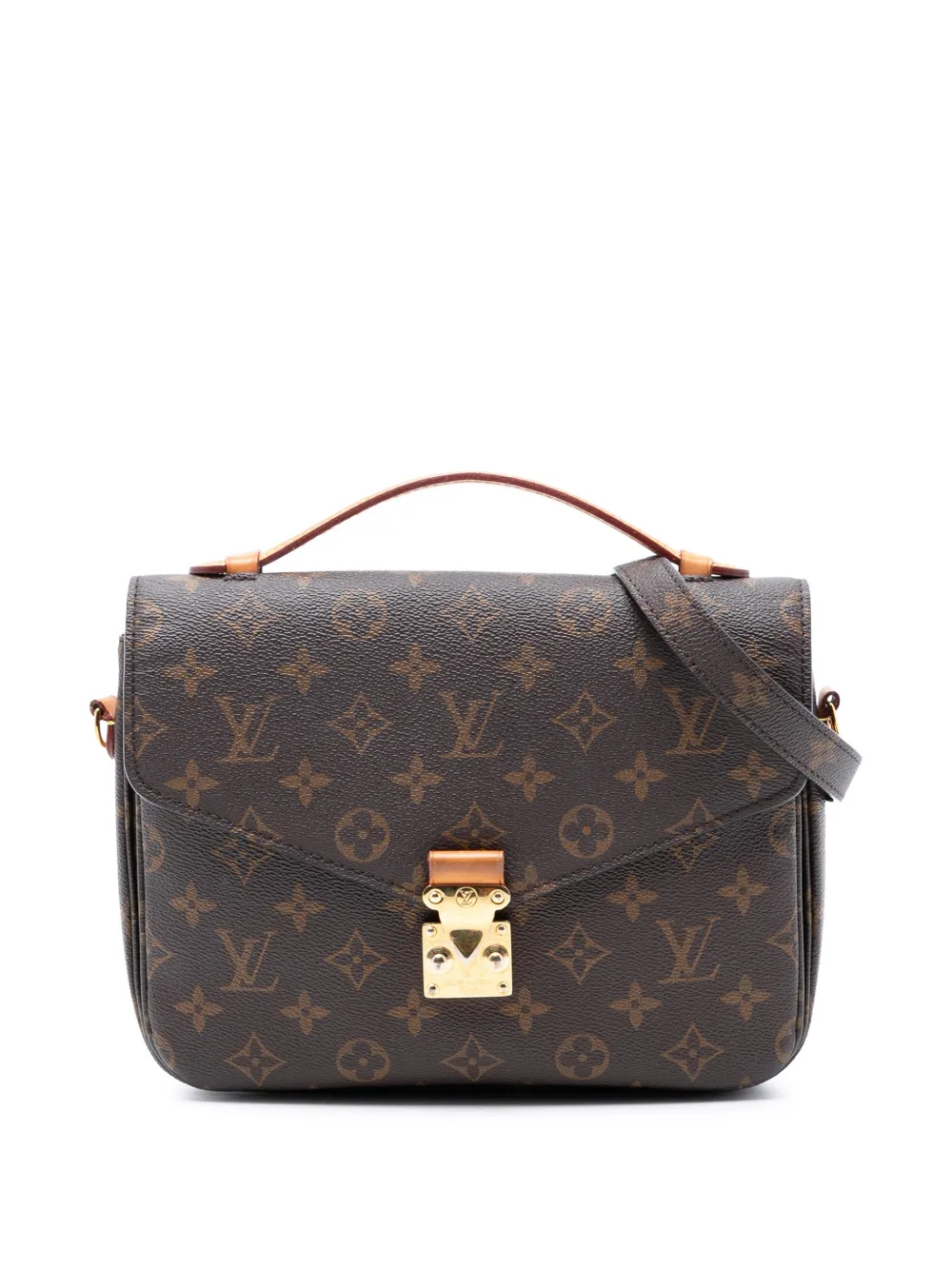 Louis Vuitton Pre-Owned 2010-2025 Monogram Pochette Metis satchel - Marrone