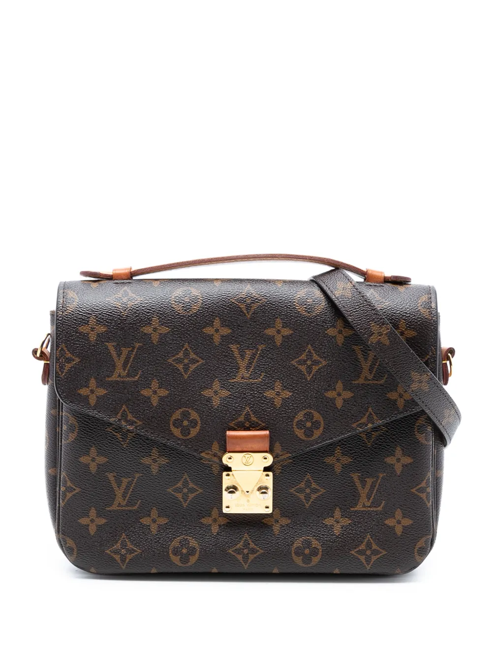 Louis Vuitton Pre-Owned 2012-2025 Monogram Pochette Metis satchel - Marrone