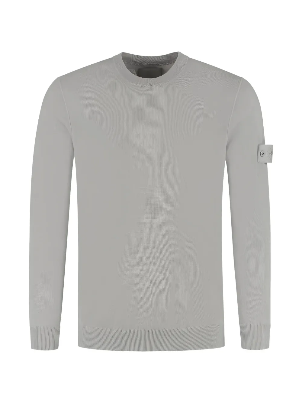 Stone Island Pullover mit Logo-Patch - Grau