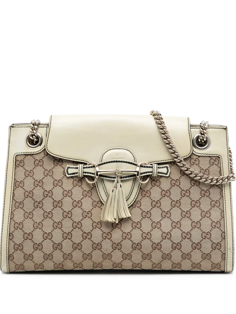 Gucci Pre-Owned 2016-2025 Large GG Canvas Emily shoulder bag - Marrone