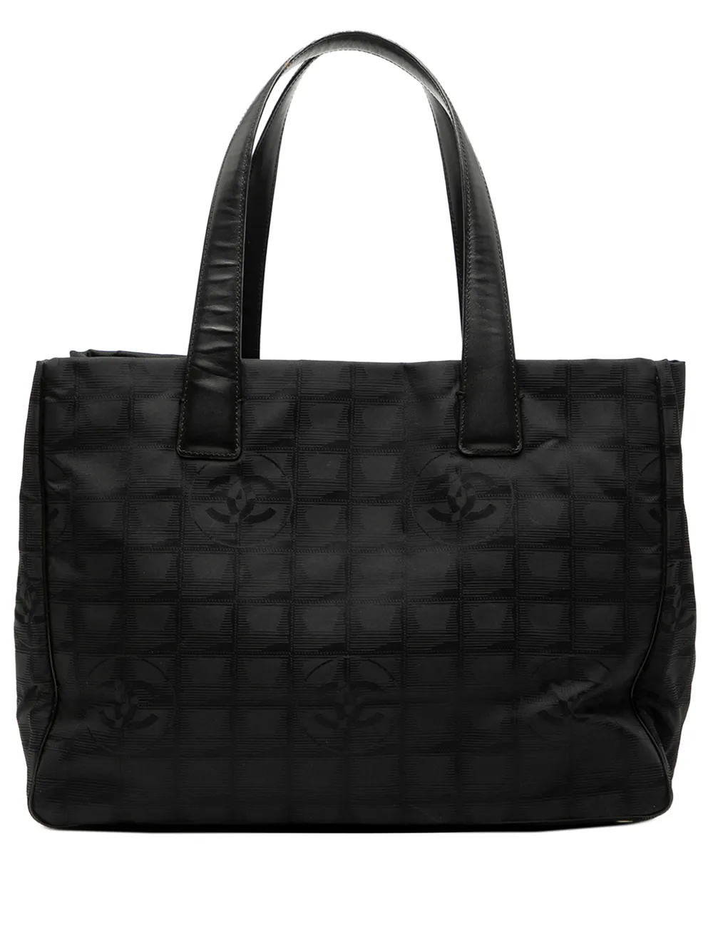 CHANEL Pre-Owned 2004-2005 New Travel Line Nylon tote bag - Nero