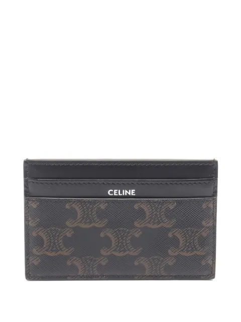 Celine Pre-Owned 2020s leather card holder