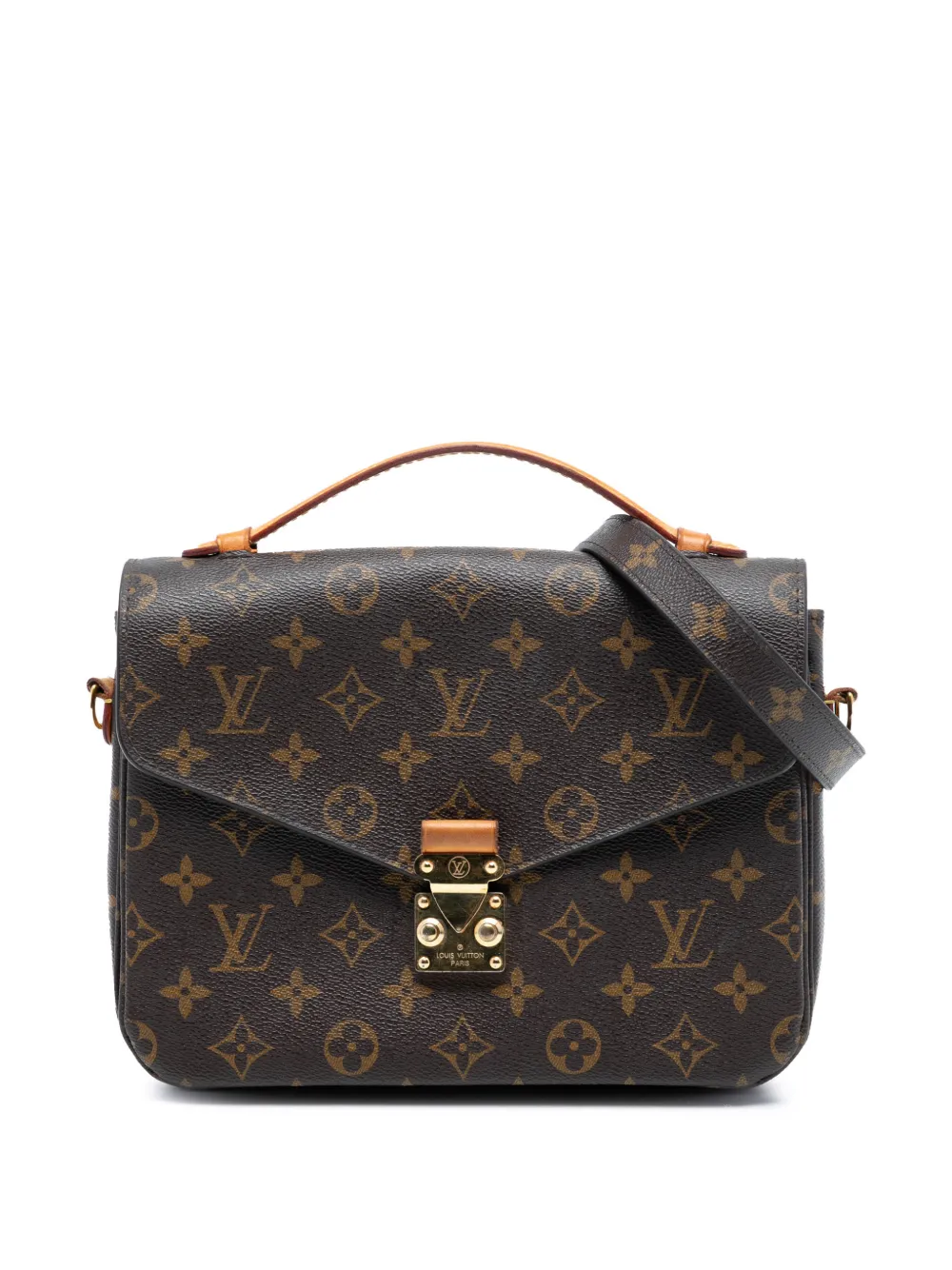 Louis Vuitton Pre-Owned 2016 Monogram Pochette Metis satchel - Marrone