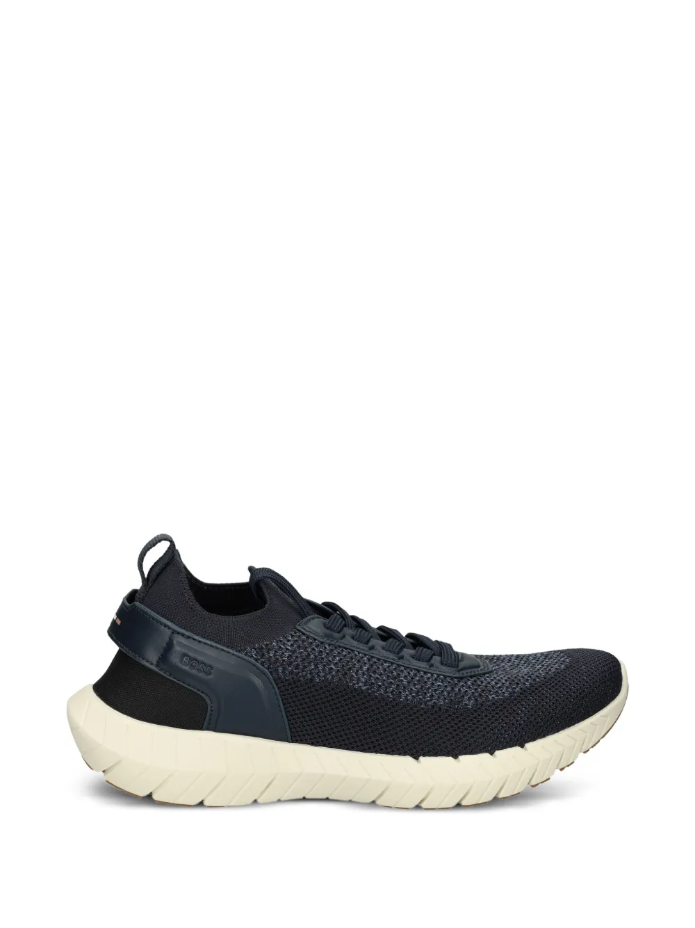 BOSS logo-detail sneakers - Blu