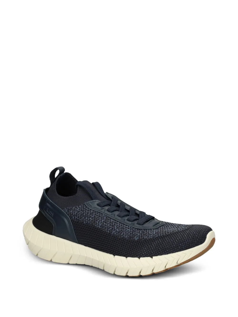 BOSS Sneakers met logo Blauw