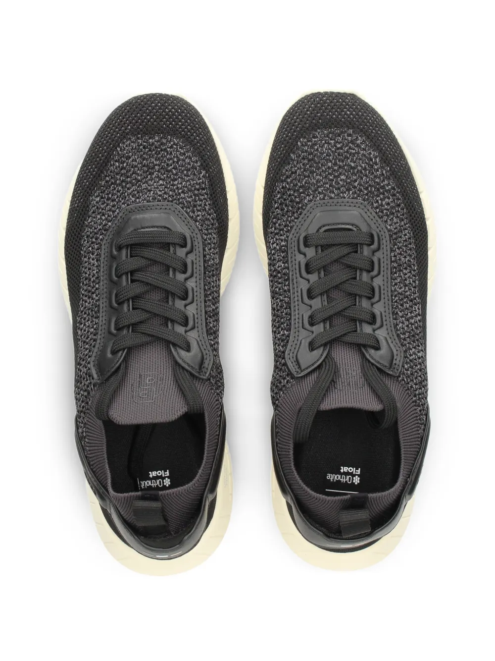 BOSS Sneakers met logo Zwart