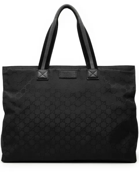 Gucci Pre-Owned 2000-2015 GG Nylon Web tote bag