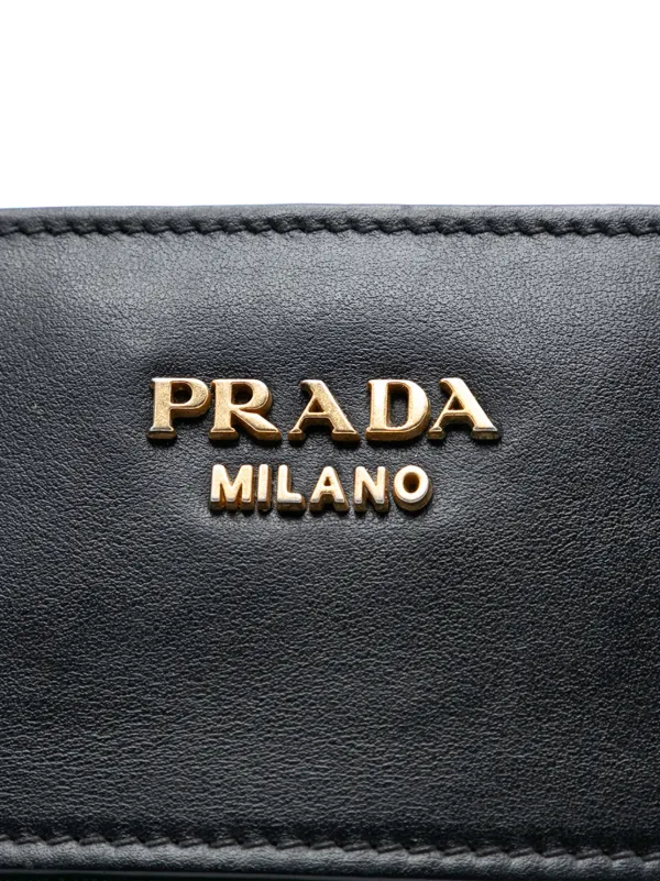 Prada Pre-Owned 2010-2025 サフィアーノ＆シティカーフ 