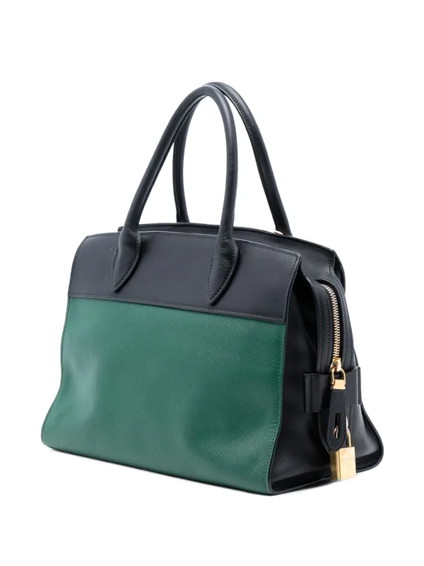 Prada Pre-Owned 2010-2025 サフィアーノ＆シティカーフ 