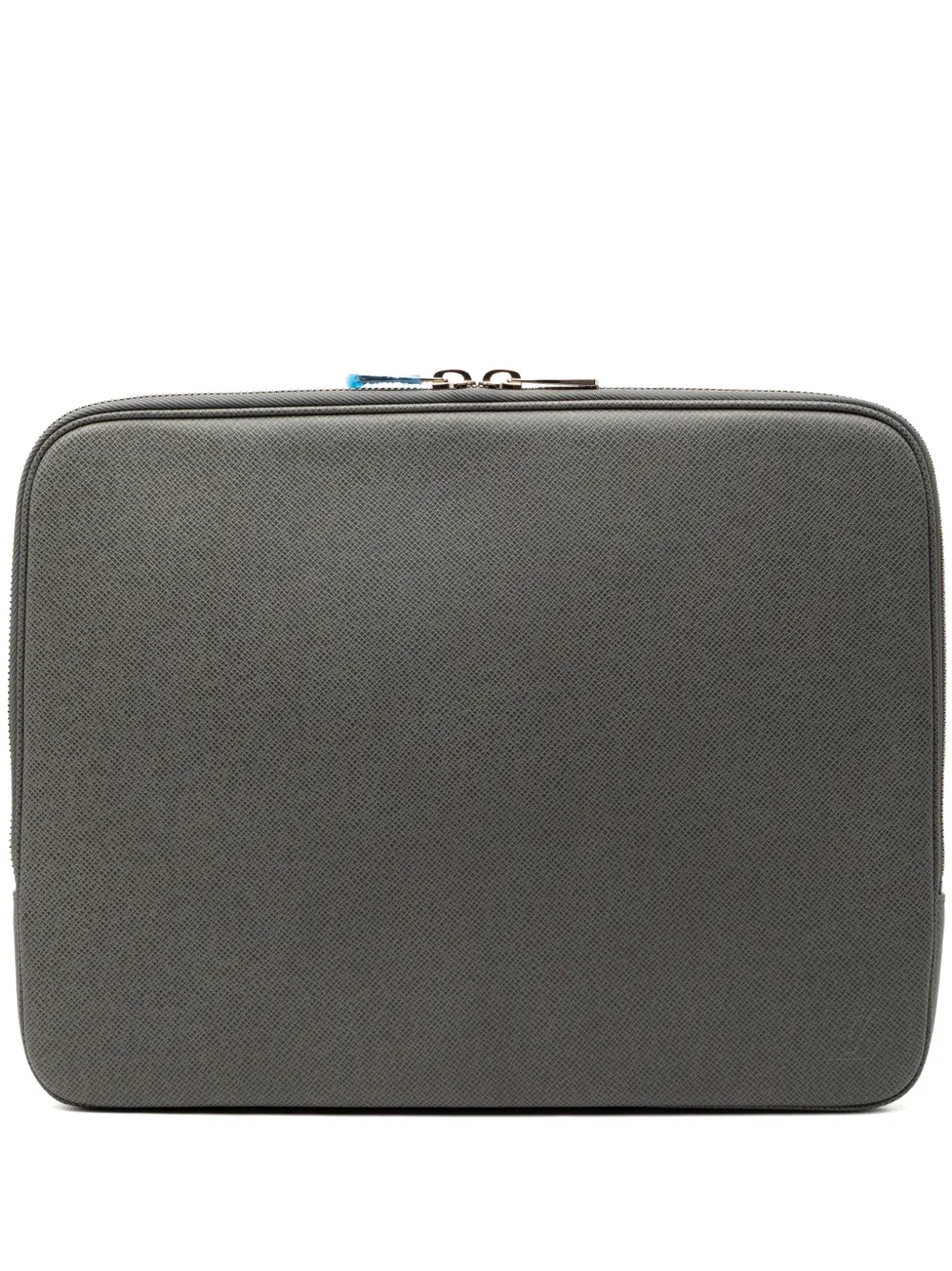 Louis Vuitton Pre-Owned 2012 Taiga Horizon Laptop Sleeve business bag - Grigio