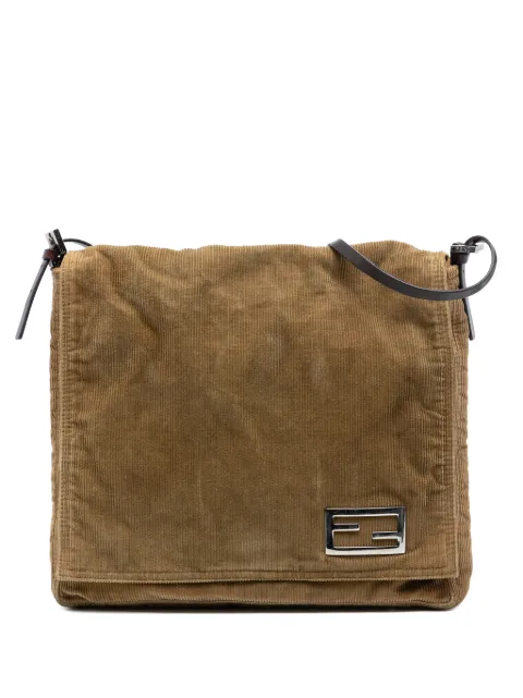 Fendi Pre-Owned 2000-2010 Corduroy shoulder bag