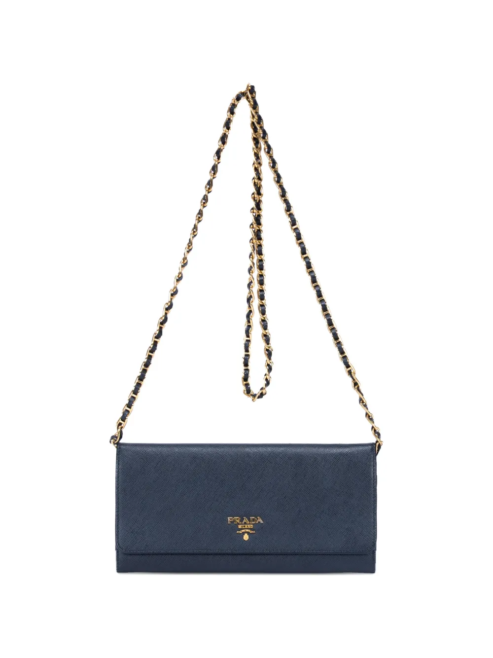 Prada Pre-Owned mini Wallet on Chain shoulder bag - Blu