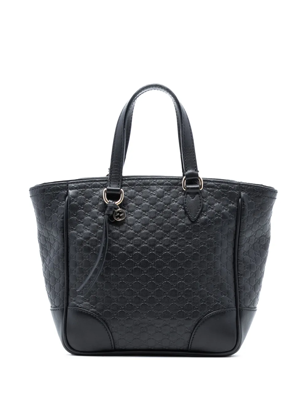 Gucci Pre-Owned 2016-2025 Small Microguccissima Bree satchel - Nero