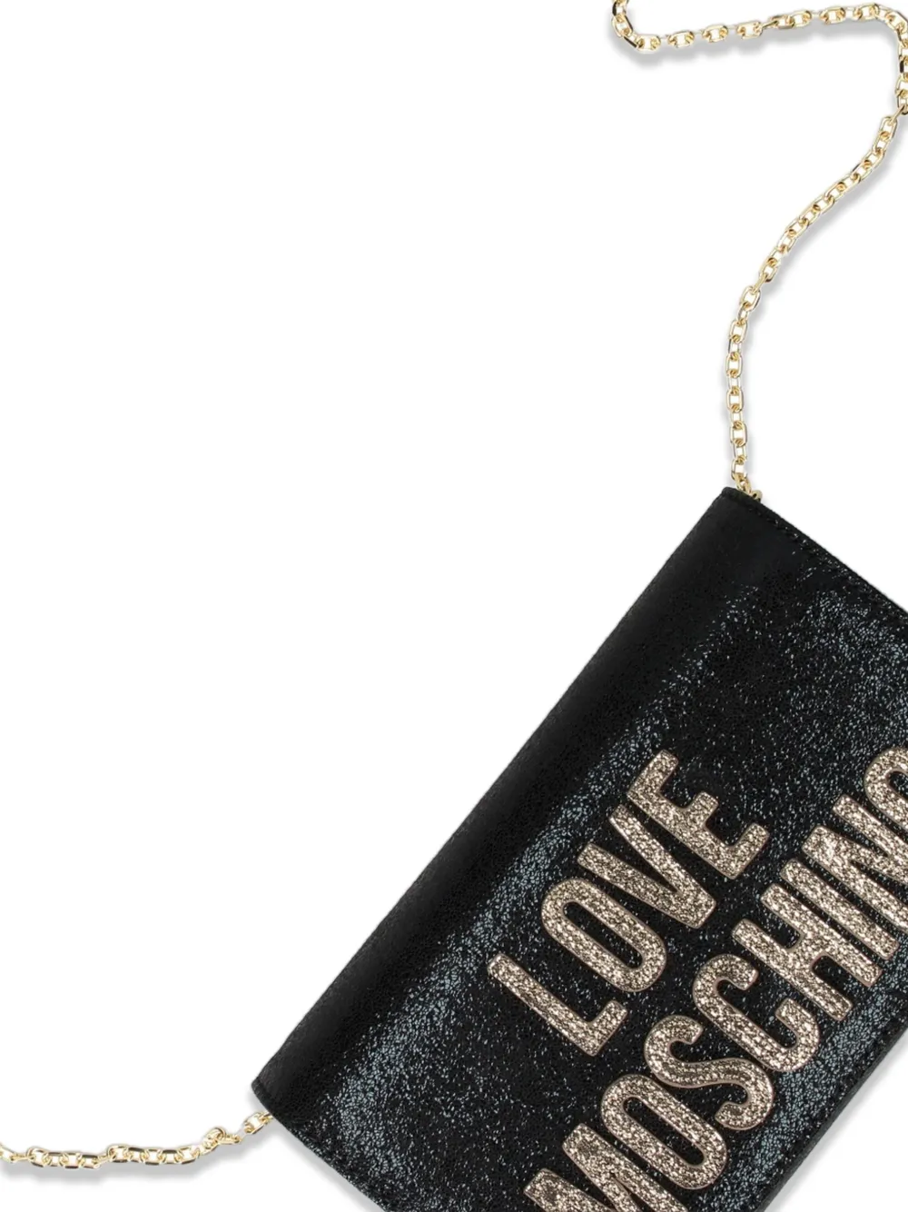 Love Moschino Crossbodytas verfraaid met logo Zwart