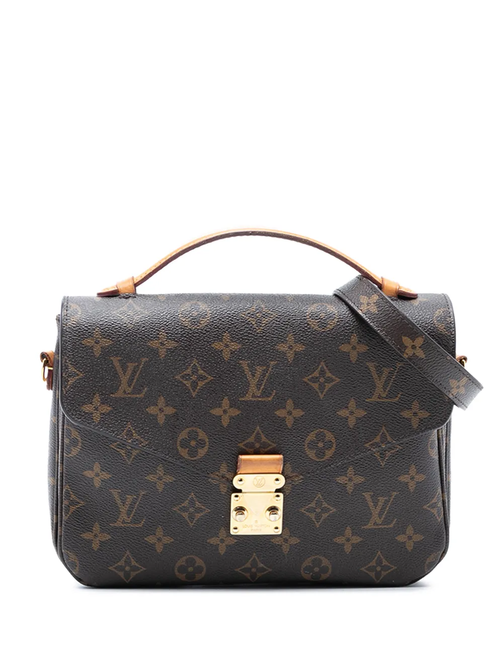 Louis Vuitton Pre-Owned 2017 Monogram Pochette Metis satchel - Marrone