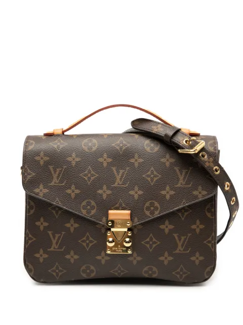 Louis Vuitton Pre-Owned bolsa satchel Monogram Pochette Metis 2016