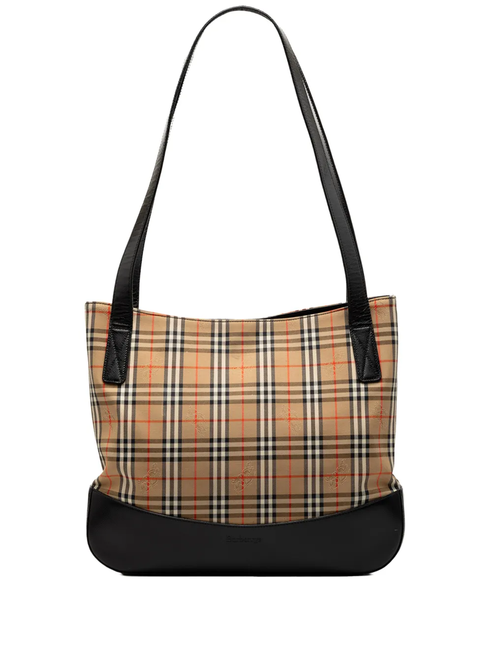 美品♡A4可♡バーバリー ホースロゴ ノバチェック キャンバス トートバッグ 新品 未使用 ✨BURBERRY バーバリー トートバッグ ノバチェック 未使用