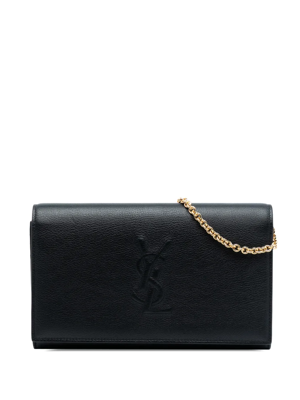 Saint Laurent Pre-Owned 2018 Leather Belle de Jour Wallet on Chain crossbody bag - Nero